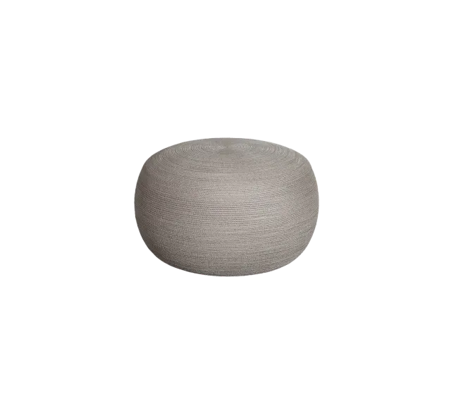 Cane-line Circle Hocker Large Umbrabraun Soft Rope