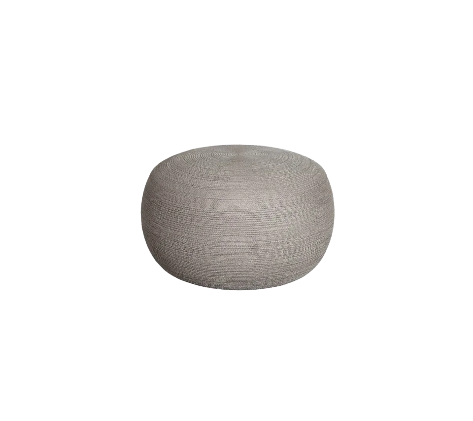 Cane-line Circle Hocker Large Umbrabraun Soft Rope