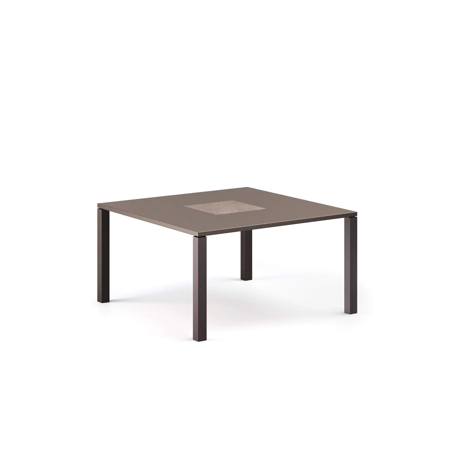 Emu Quadro Gartentisch quadratisch 8 Personen Stahl