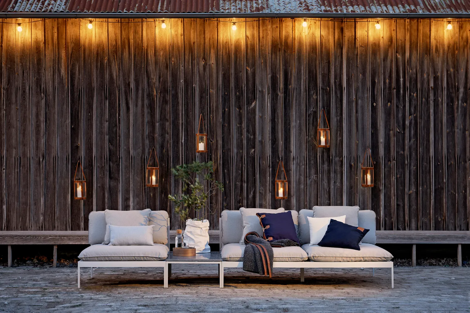 Skargaarden Bönan Lounge Tisch klein Teak