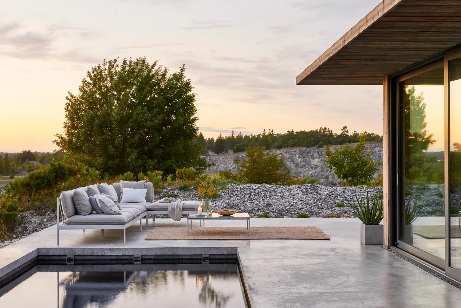 Skargaarden Bönan Lounge Ende/Ecke Sofa Outdoor