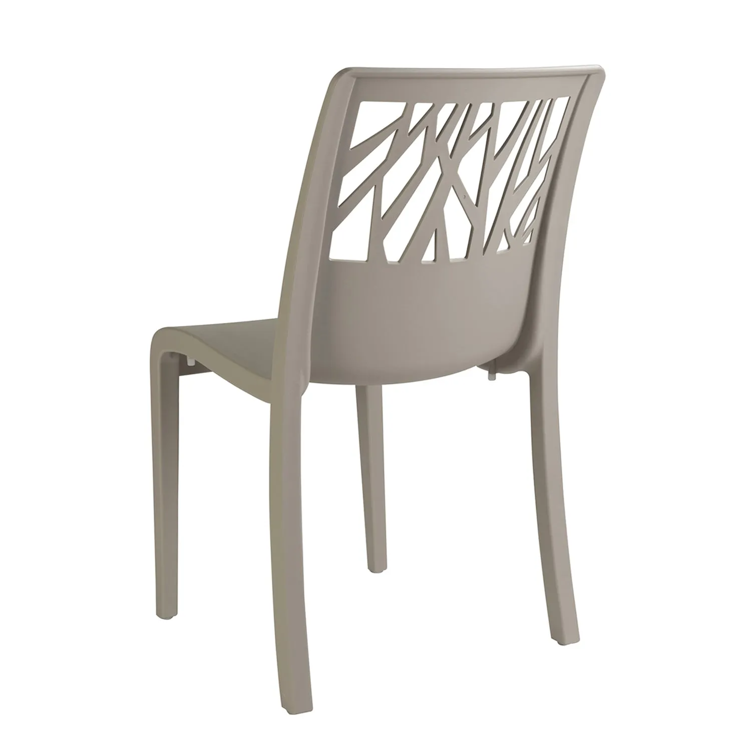 Grosfillex Vegetal Gartenstuhl Leinen Ast-Design