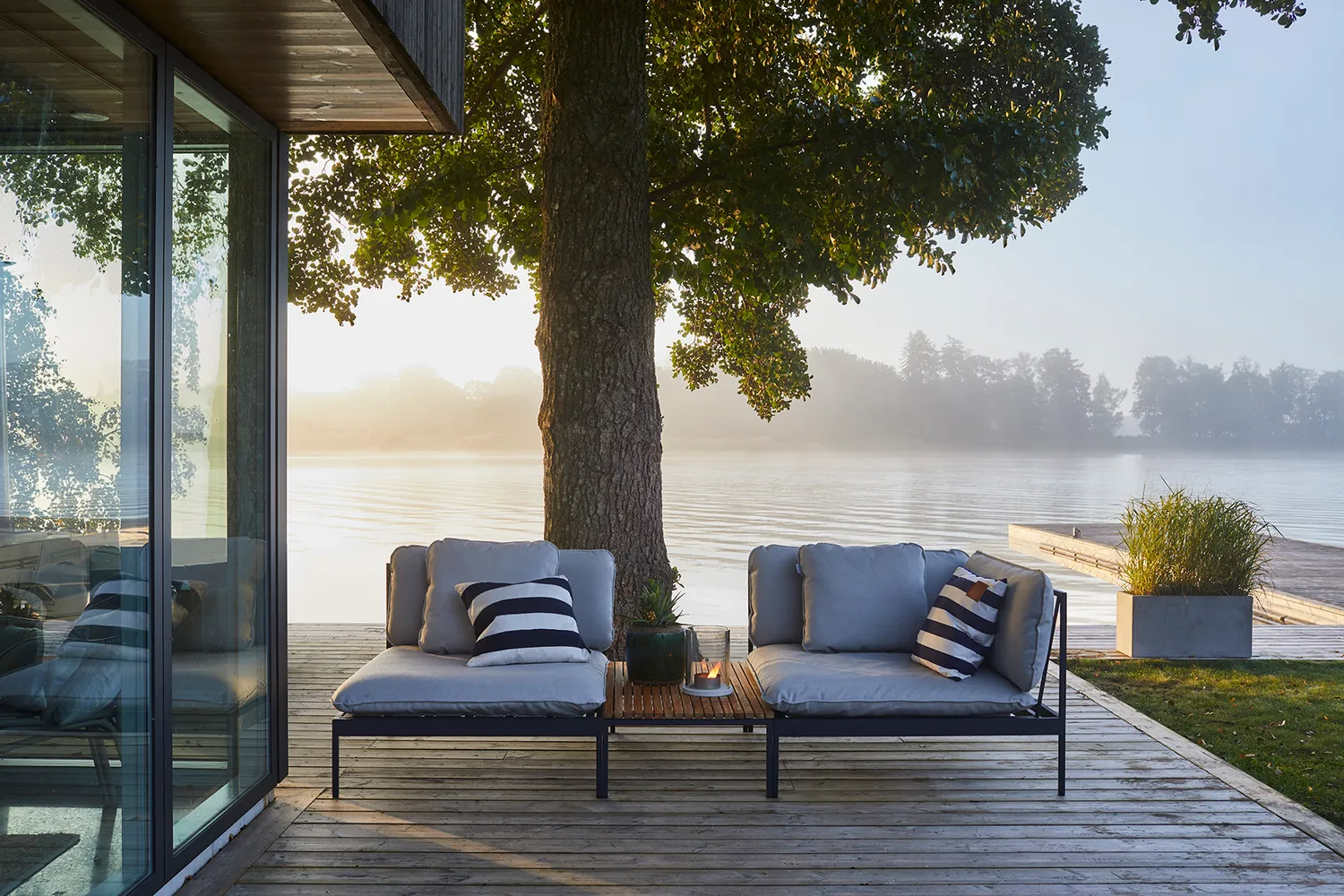 Skargaarden Bönan Lounge Stuhl Rahmen Gestell modular