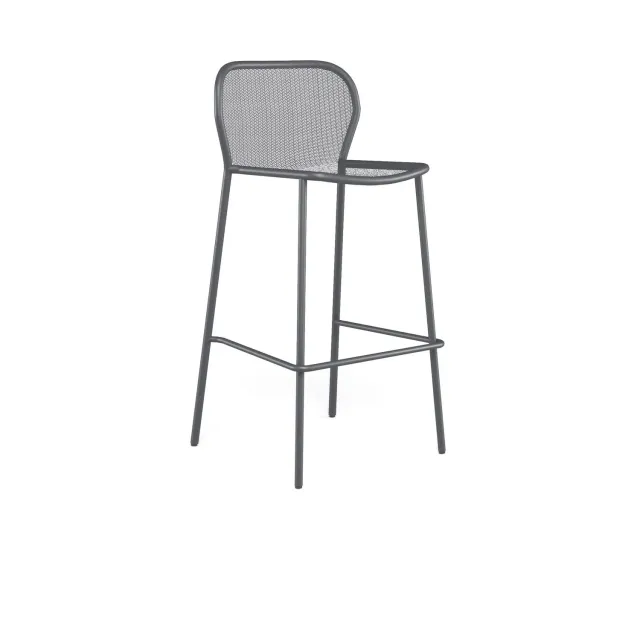 Emu Darwin Hocker Stahl Sitzgeflecht
