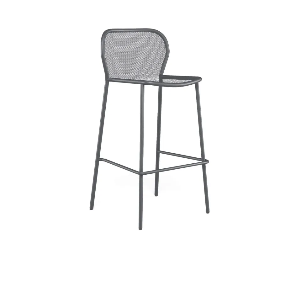 Emu Darwin Hocker Stahl Sitzgeflecht