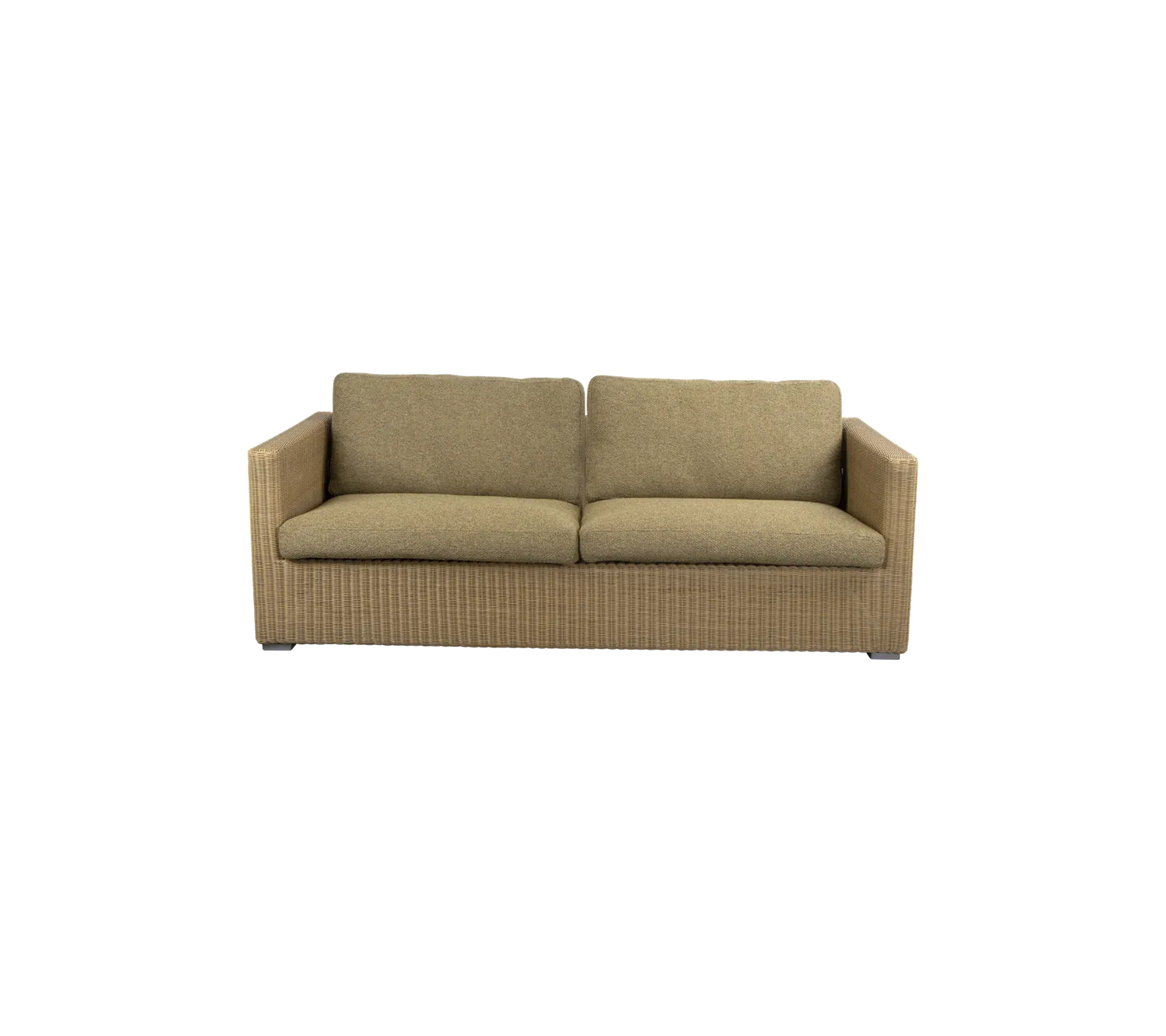 Cane-line Chester 3-Sitzer Sofa Kissenset hellgrau QuickDry