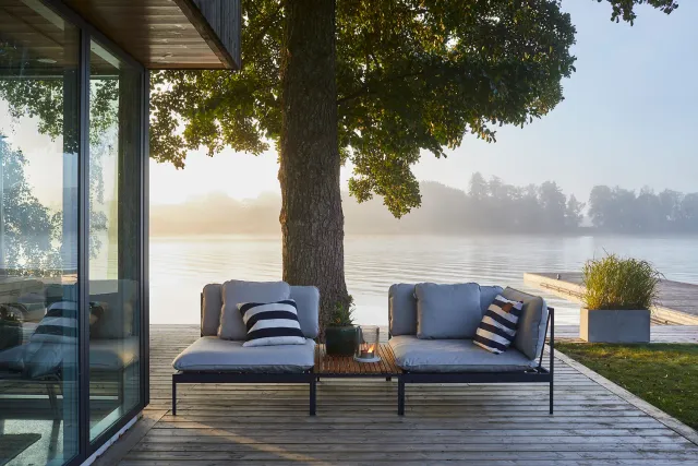 Skargaarden Bönan Lounge Tisch klein Teak