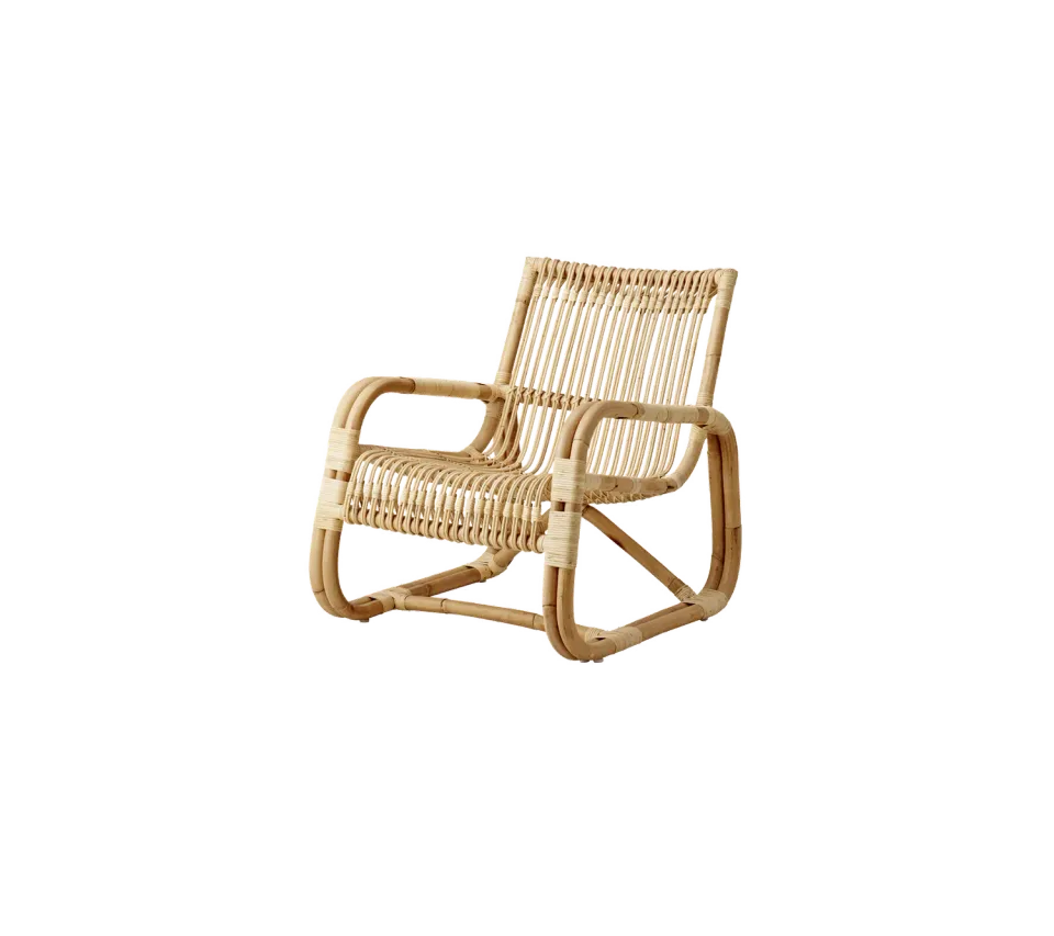 Cane-line Curve Loungesessel Rattan Natur