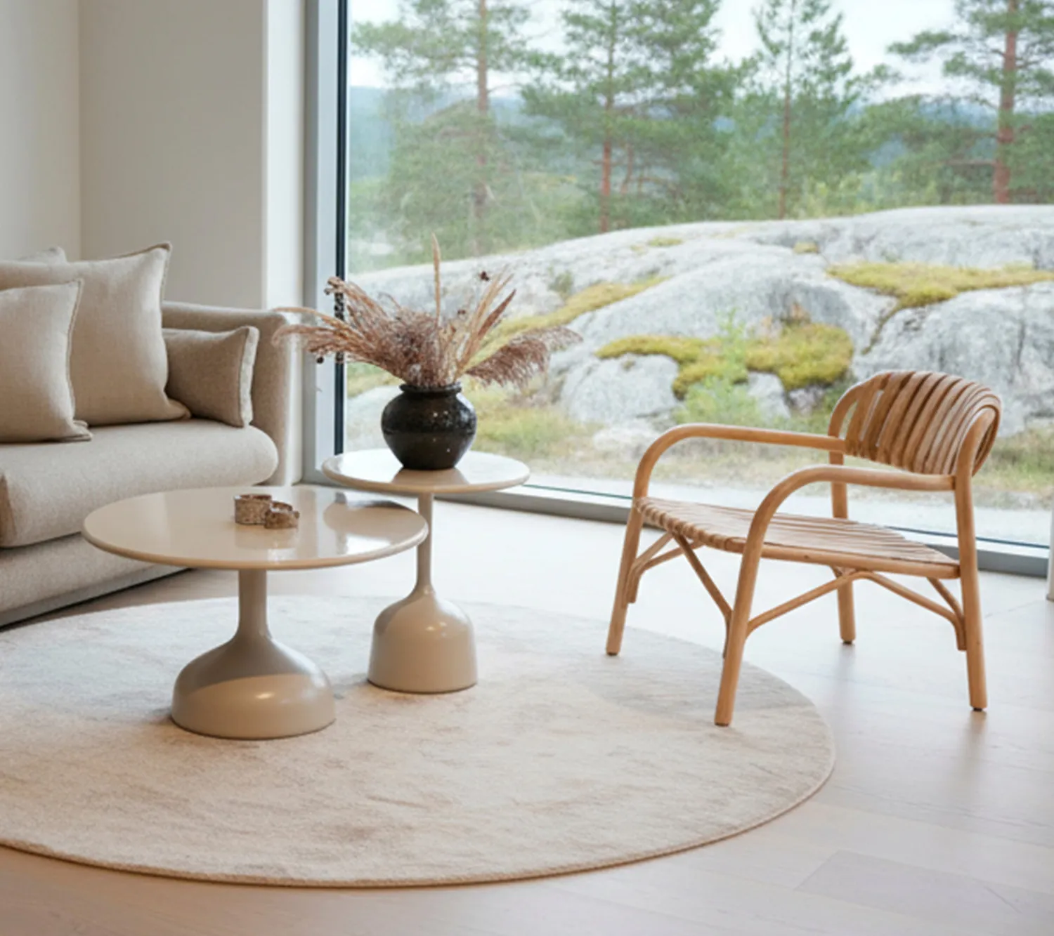 Cane-line Bliss Loungesessel Rattan Natur handgeflochten