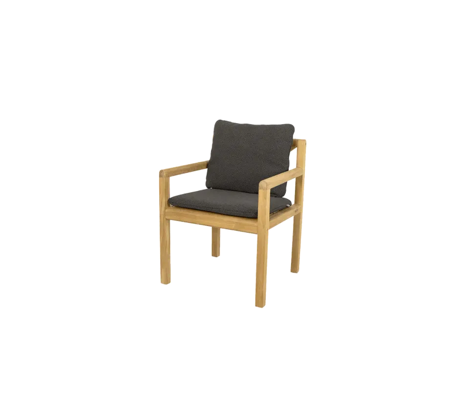Cane-line Grace Sessel Teak ohne Kissen eckig