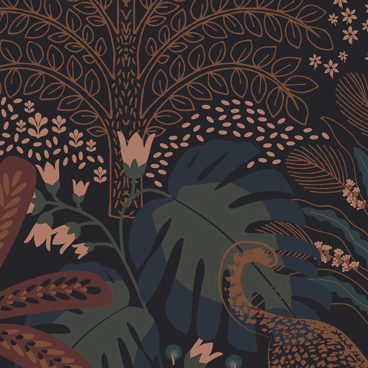 Envy Savannah Terra Vliestapete 10 m x 52 cm Vinyl