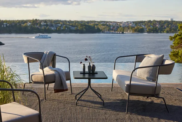 Skargaarden Arholma Lounge Tisch