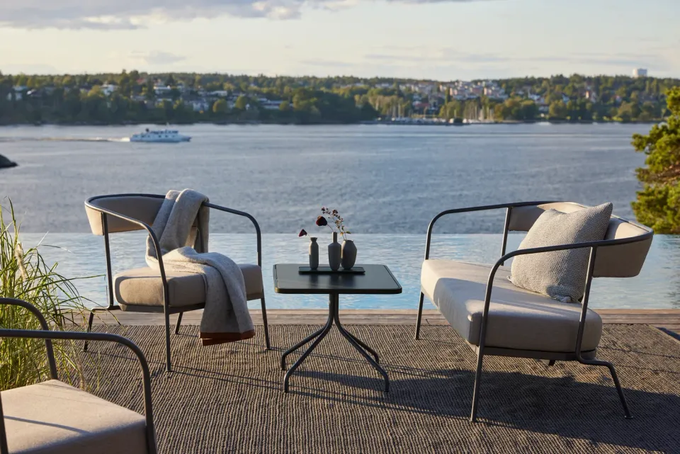 Skargaarden Arholma Sofa 2-Sitzer Teak