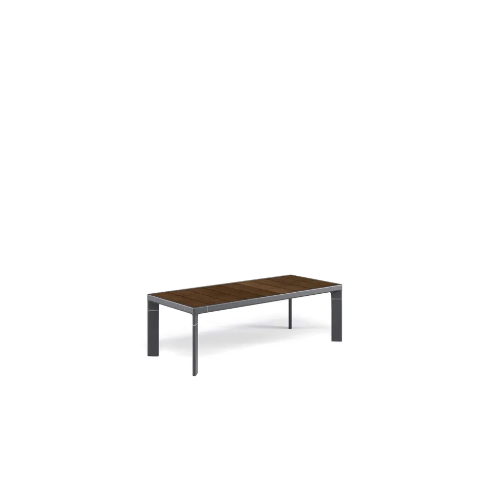 Emu Table System Mesa de centro 132x57 Couchtisch WPC