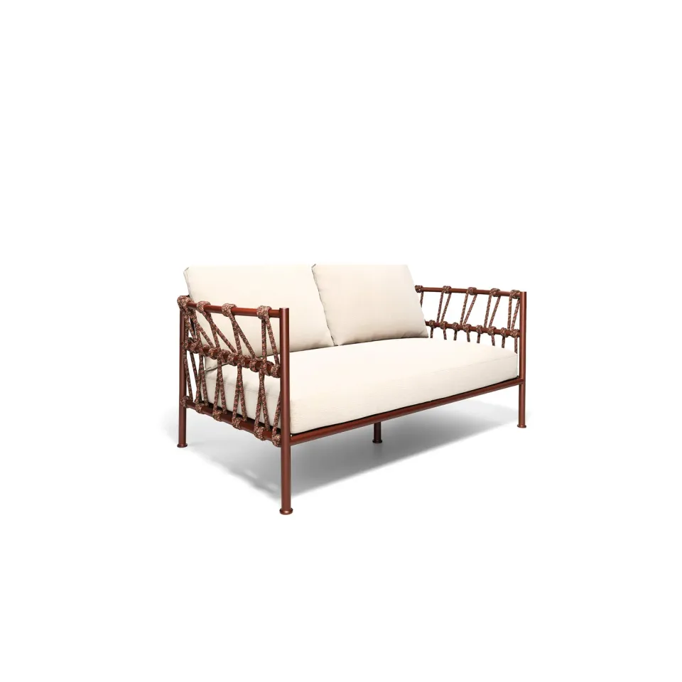 Emu Terramare 2-Sitzer Sofa Aluminium groß