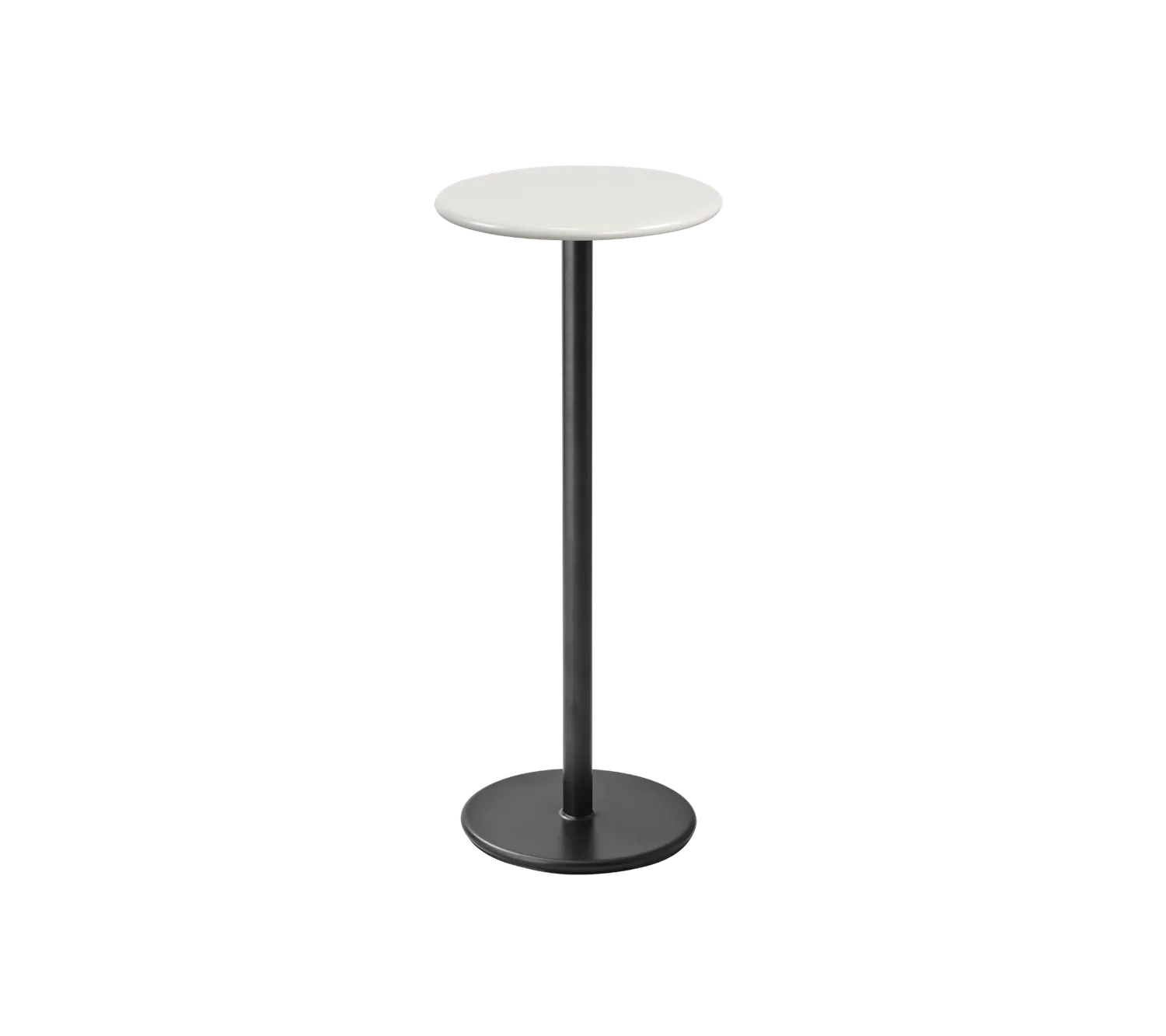 Cane-line Go Bartisch Ø 45 cm Aluminium Lava Grey