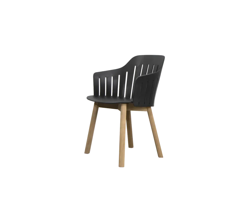 Cane-line Choice Stuhl Sand Teak Gartenstuhl recycelt