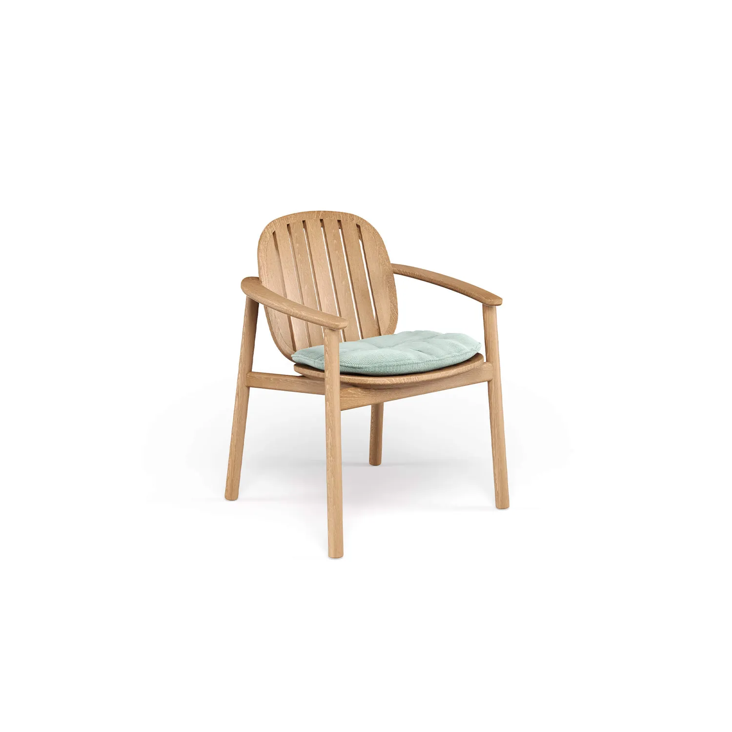 Emu Twins Armlehnstuhl Teak Holz Gartenstuhl