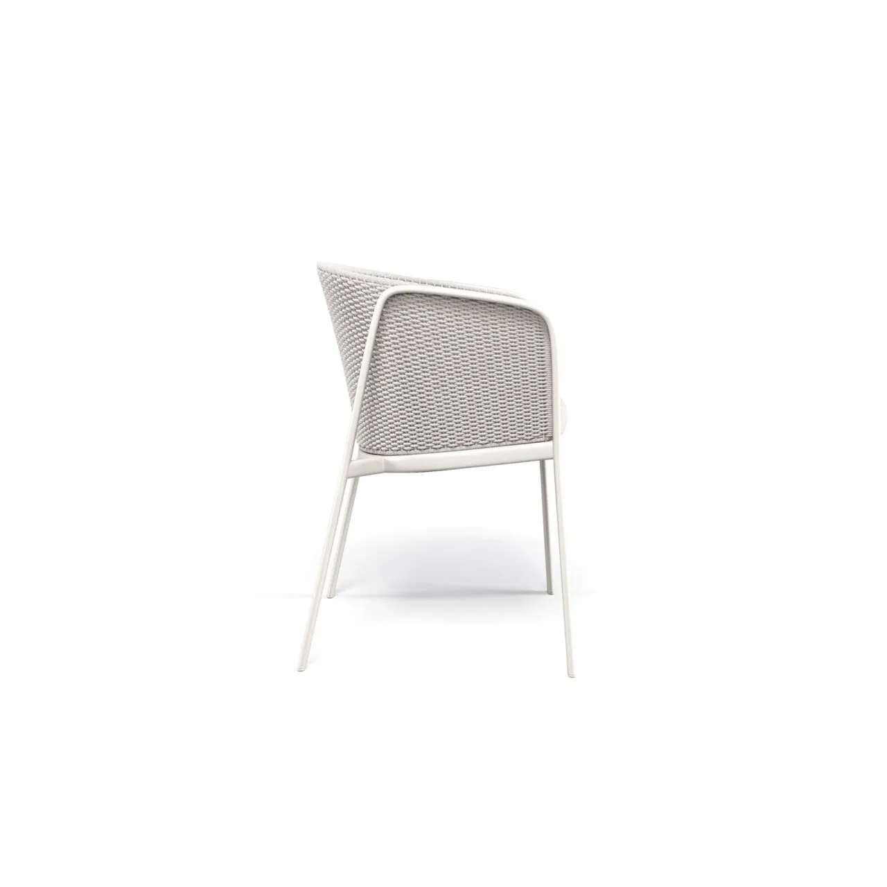 Emu Carousel Butaca Sessel Aluminium mit Seilgeflecht