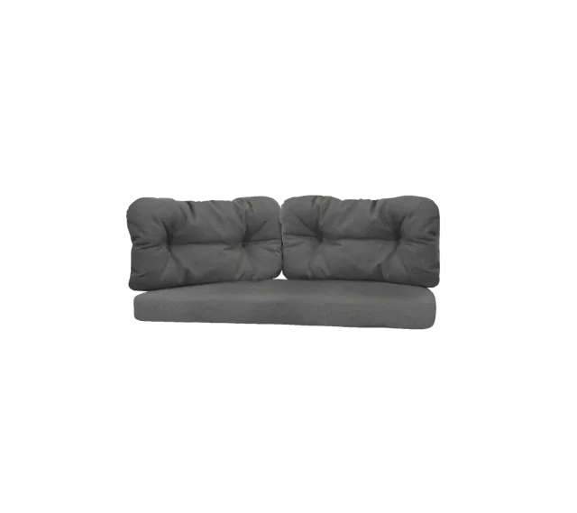 Cane-line Ocean Ocean large 2-seater sofa Kissen-Set Weißgrau