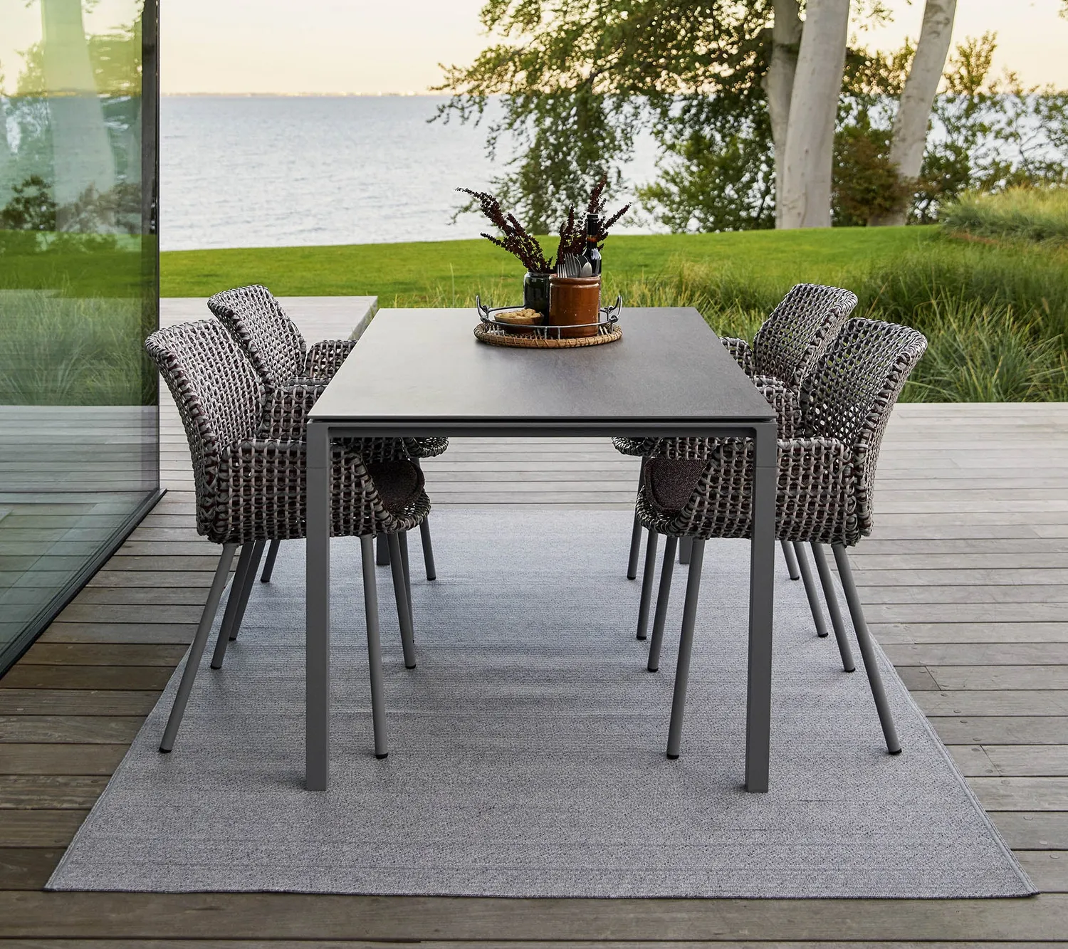 Cane-line Dot 240x170 cm Outdoor-Teppich Mehrfarbig