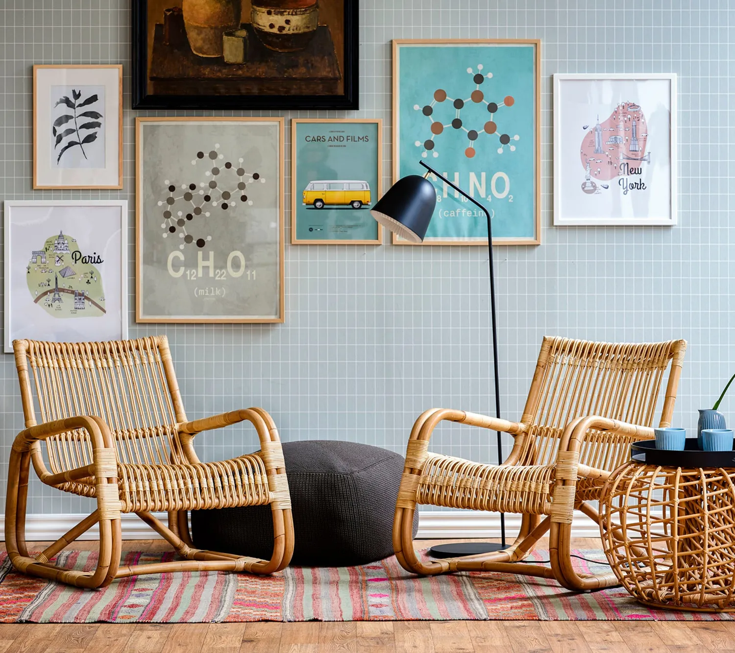 Cane-line Curve Loungesessel Rattan Natur