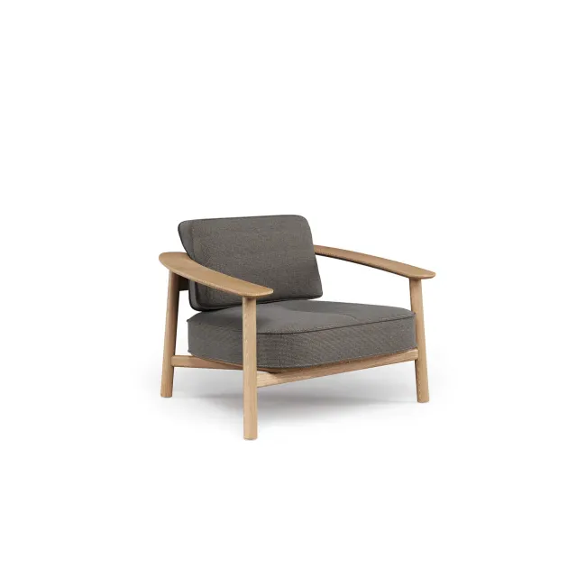 Emu Twins Sofa 1-Sitzer Teak Holz