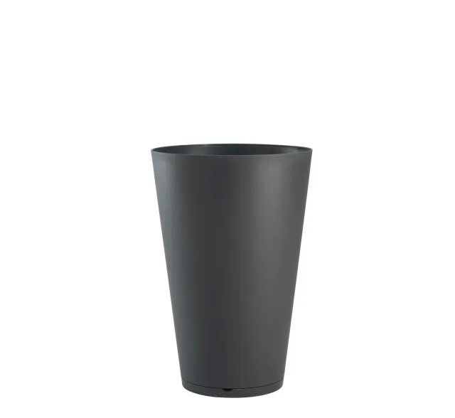 Grosfillex Tokyo Blumentopf Ø30 Anthracite wetterfest
