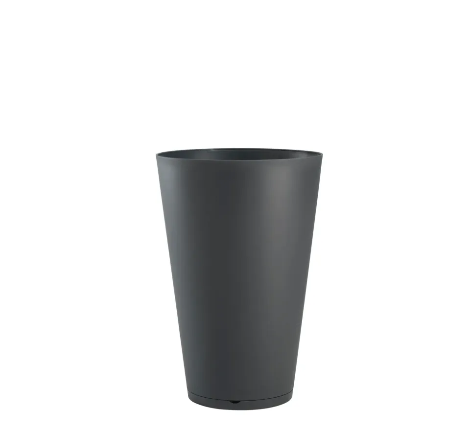 Grosfillex Tokyo Blumentopf Ø30 Anthracite wetterfest