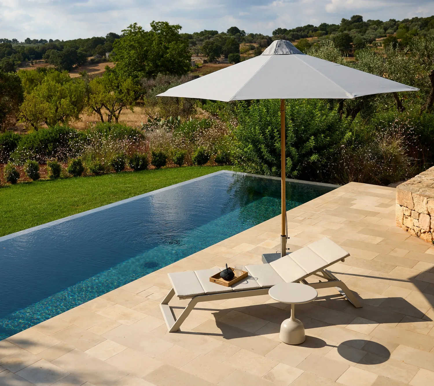 Cane-line Siesta Sonnenliege Teak stapelbar