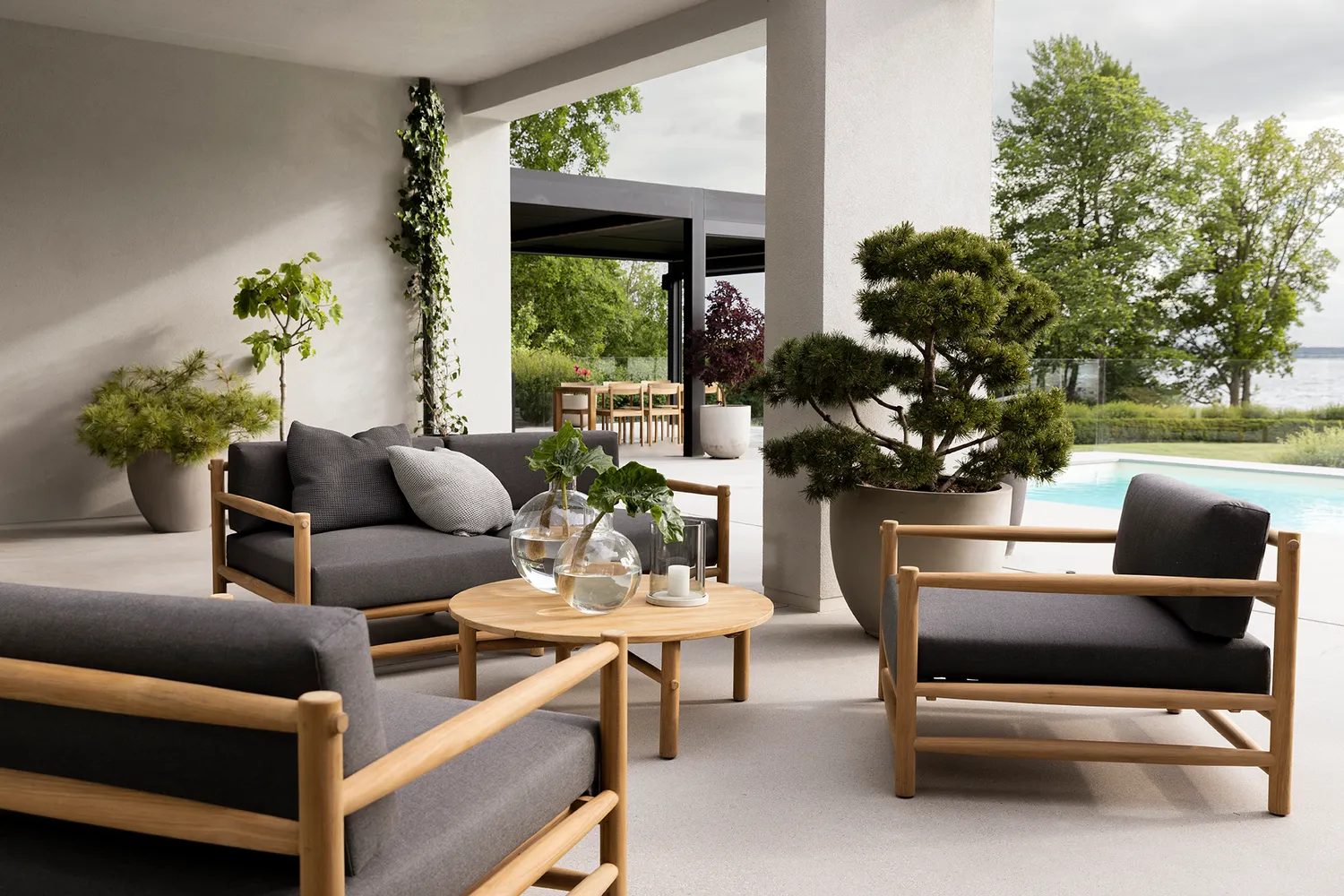 Skargaarden Saltholm Sofa 1 Stück Teakholz