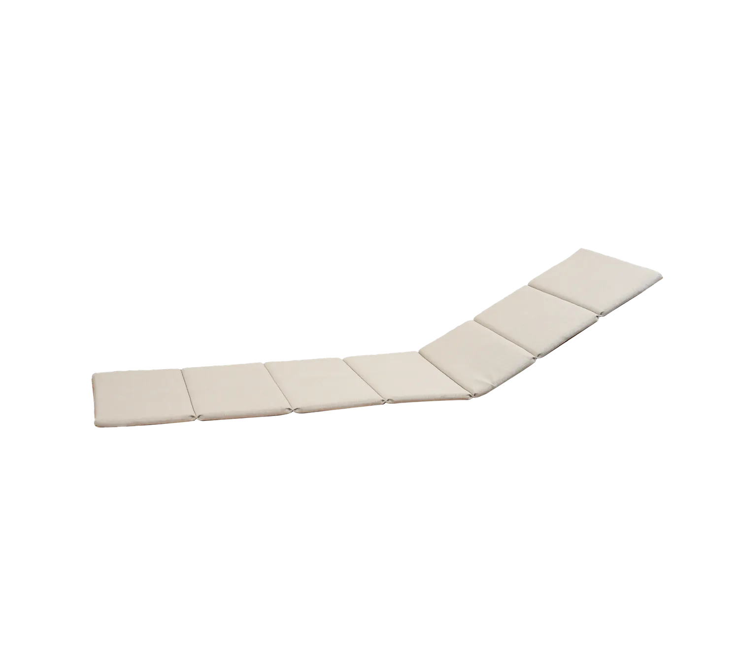 Cane-line Siesta Sonnenliegenauflage Hellgrau QuickDry