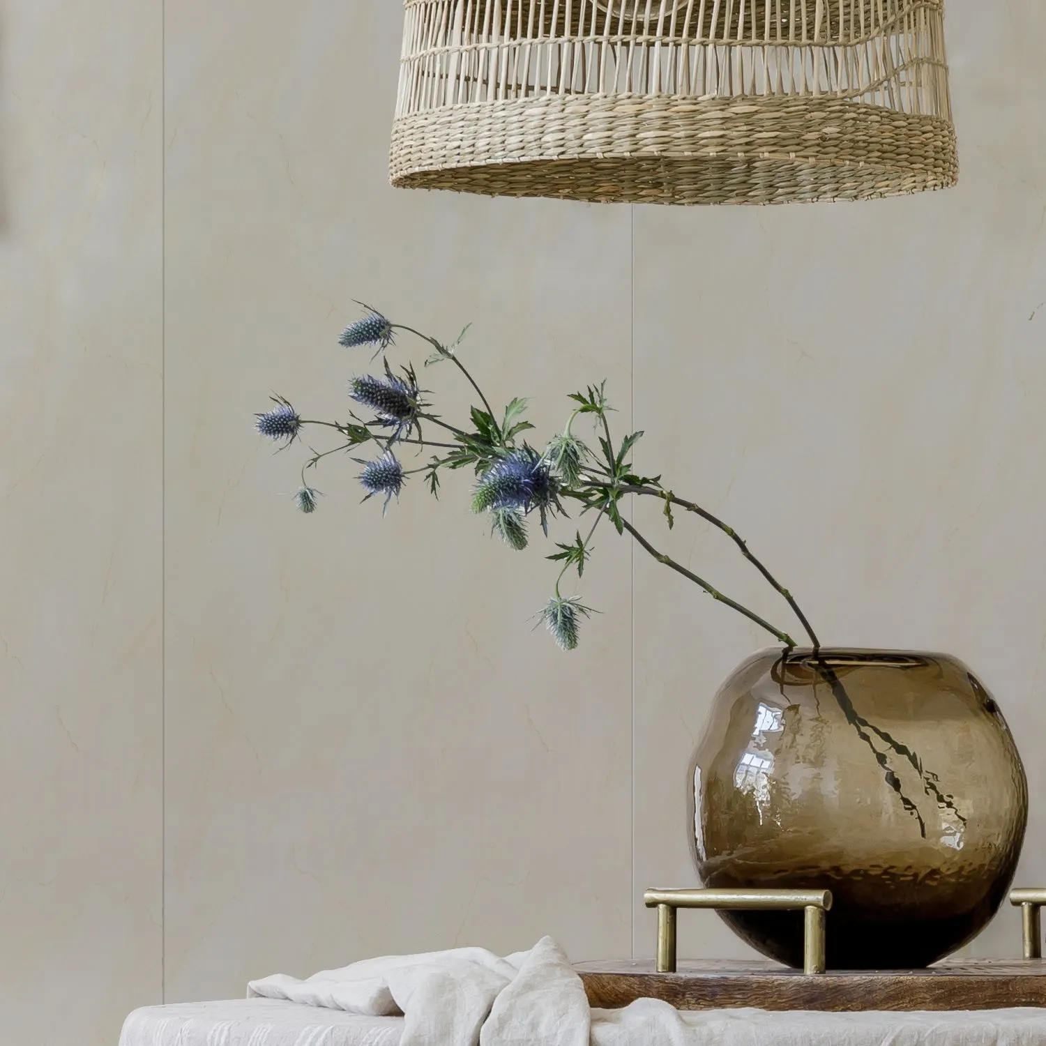 Grosfillex Element Marmor Wandverkleidung Beige matt
