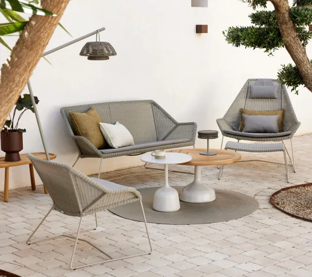 Cane-line Breeze Loungesessel Sand Weave Gartenstuhl