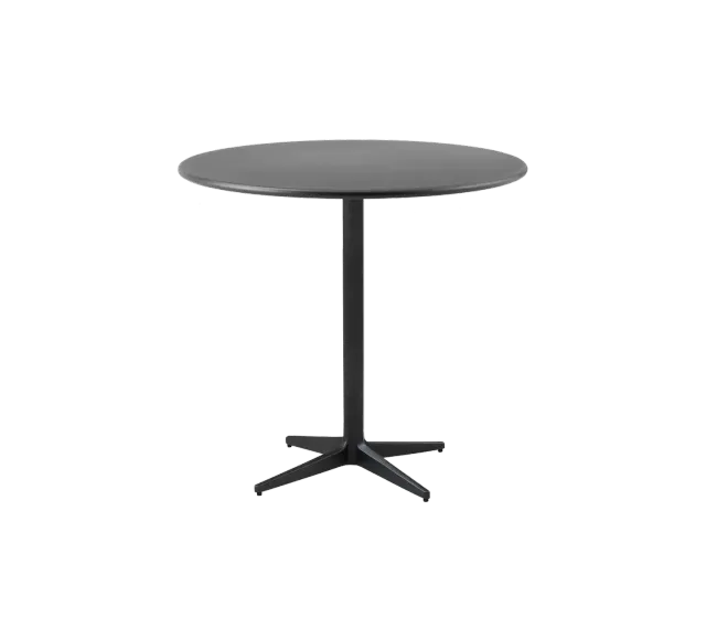 Cane-line Drop Cafétisch Ø45cm Lava Grey Alu