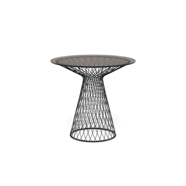 Emu Table System Table ronde d80 Gartentisch rund Glas