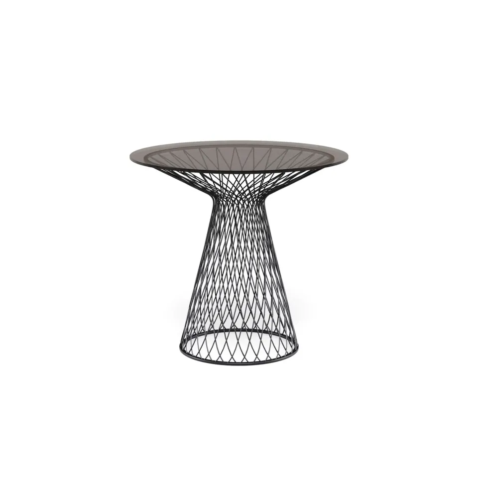 Emu Table System Table ronde d80 Gartentisch rund Glas