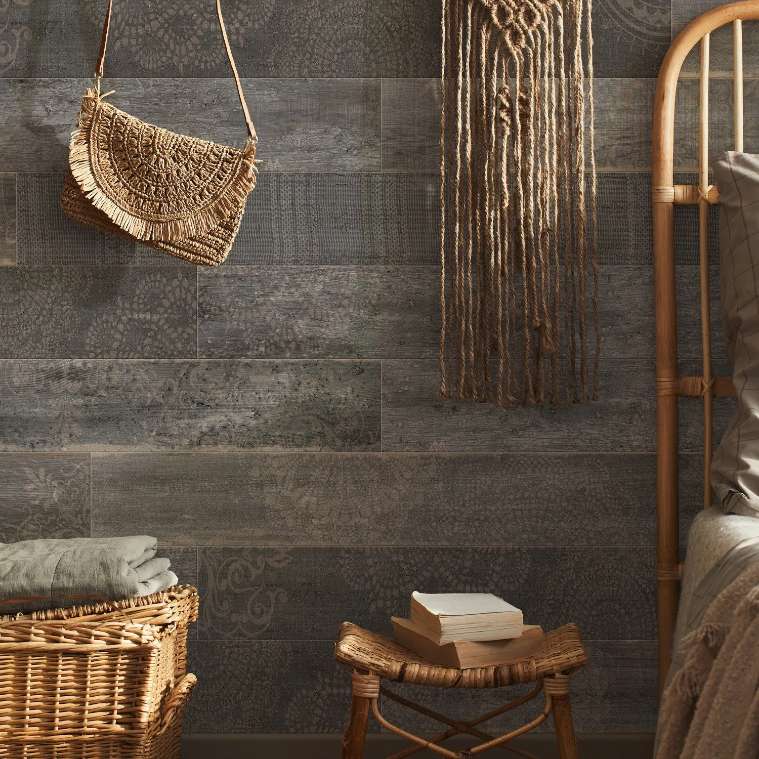 Grosfillex Accent Sequoia Wandverkleidung Holz Kit