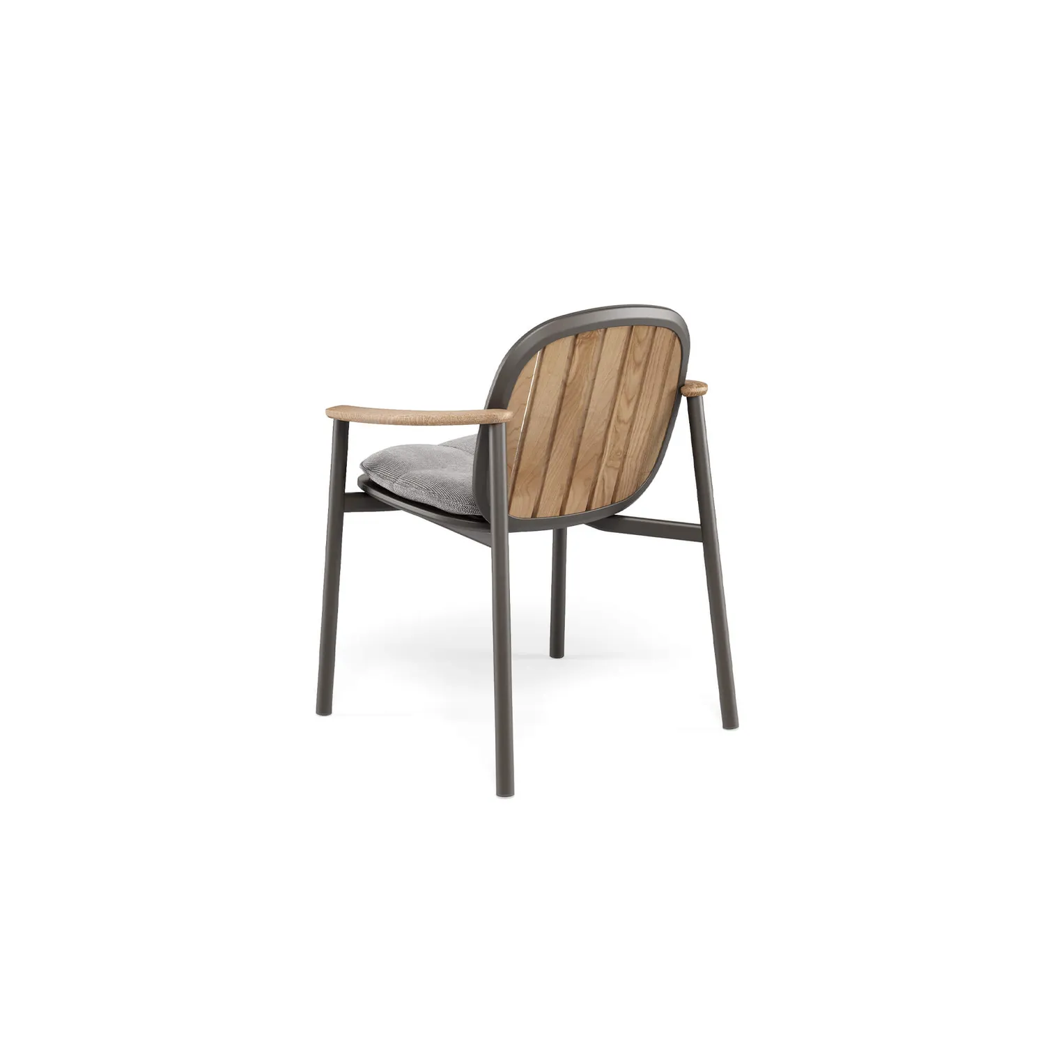 Emu Twins Alu-Teca Gartensessel Teak
