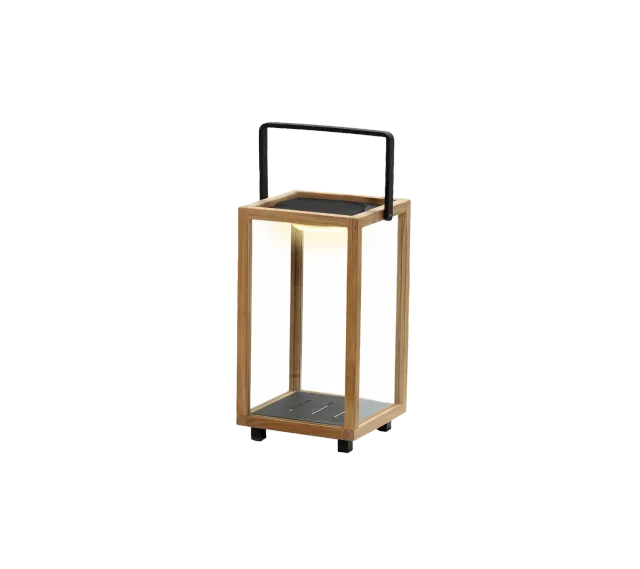 Cane-line Lighthouse Lighthouse Laterne klein Lava Grau Aluminium mit LED