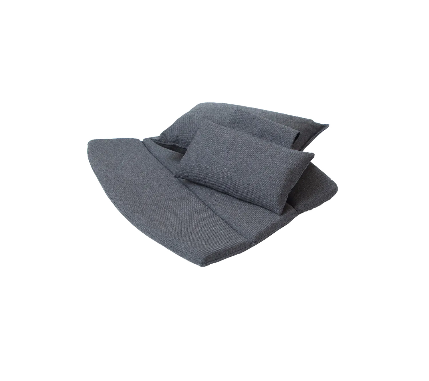 Cane-line Breeze Highback Kissen-Set Schwarz wetterfest