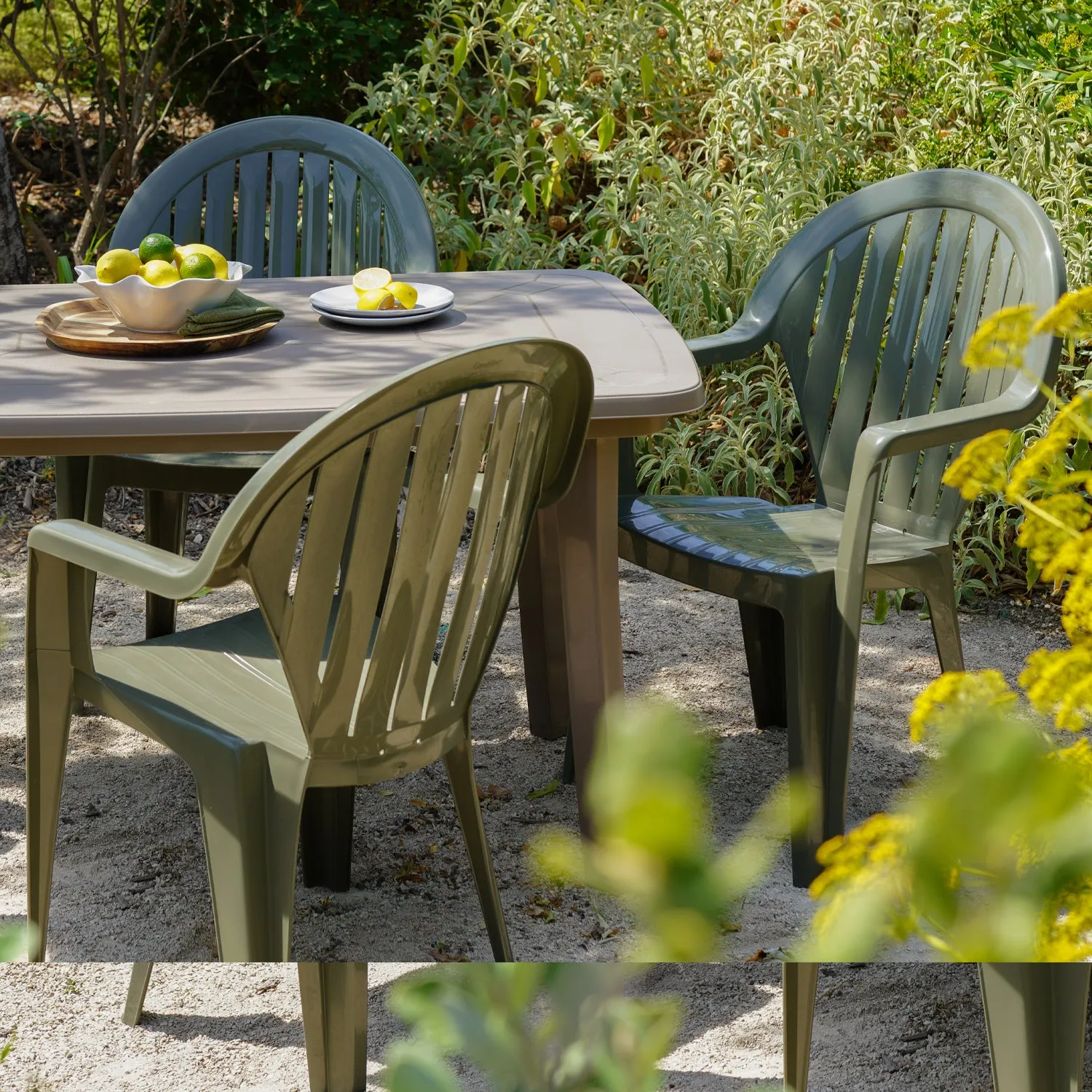 Grosfillex Miami Gartenstuhl Kunststoff stapelbar