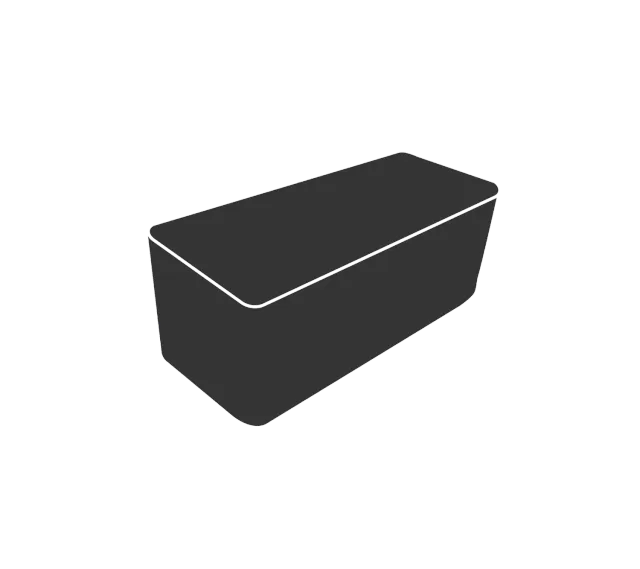 Cane-line Cover 21 Schutzhülle 250x100 Schwarz