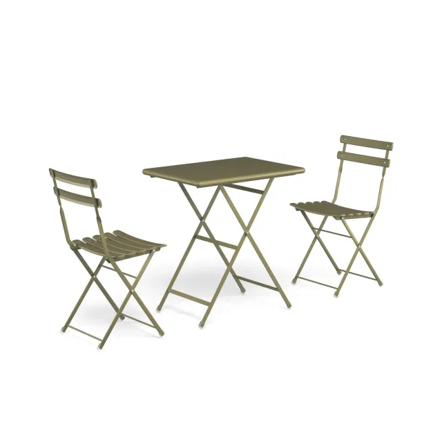 Emu Pigalle Arc en Ciel Balkonset 2 Klappstühle und Klapptisch