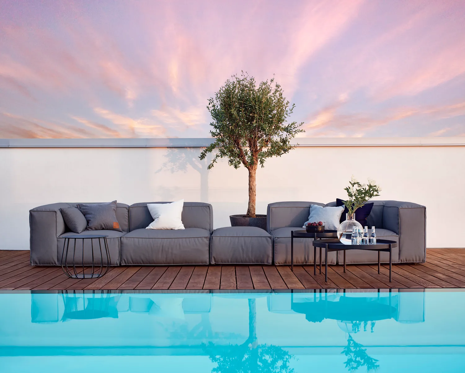 Skargaarden Asker Sofa Ecke Lounge Sunbrella Outdoor