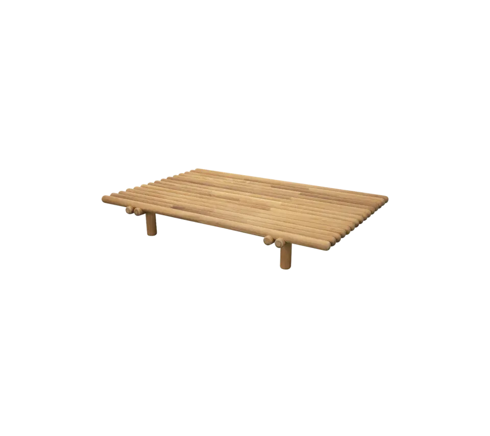 Cane-line Sticks Couchtisch Plattform Sand Alu Teak