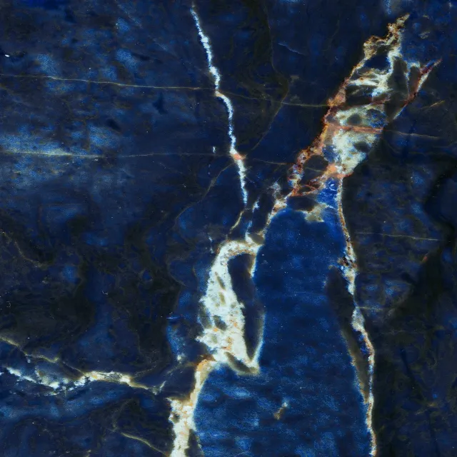 Grosfillex Element 3D Wandpaneel Blau Marmor glänzend