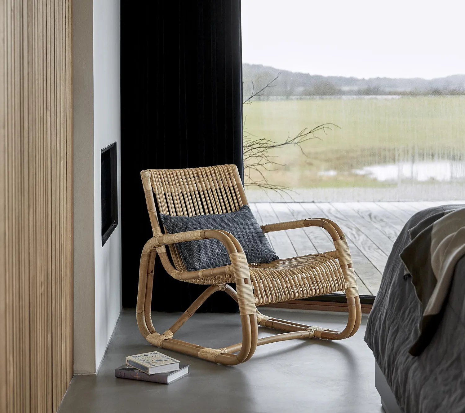 Cane-line Curve Loungesessel Rattan Natur