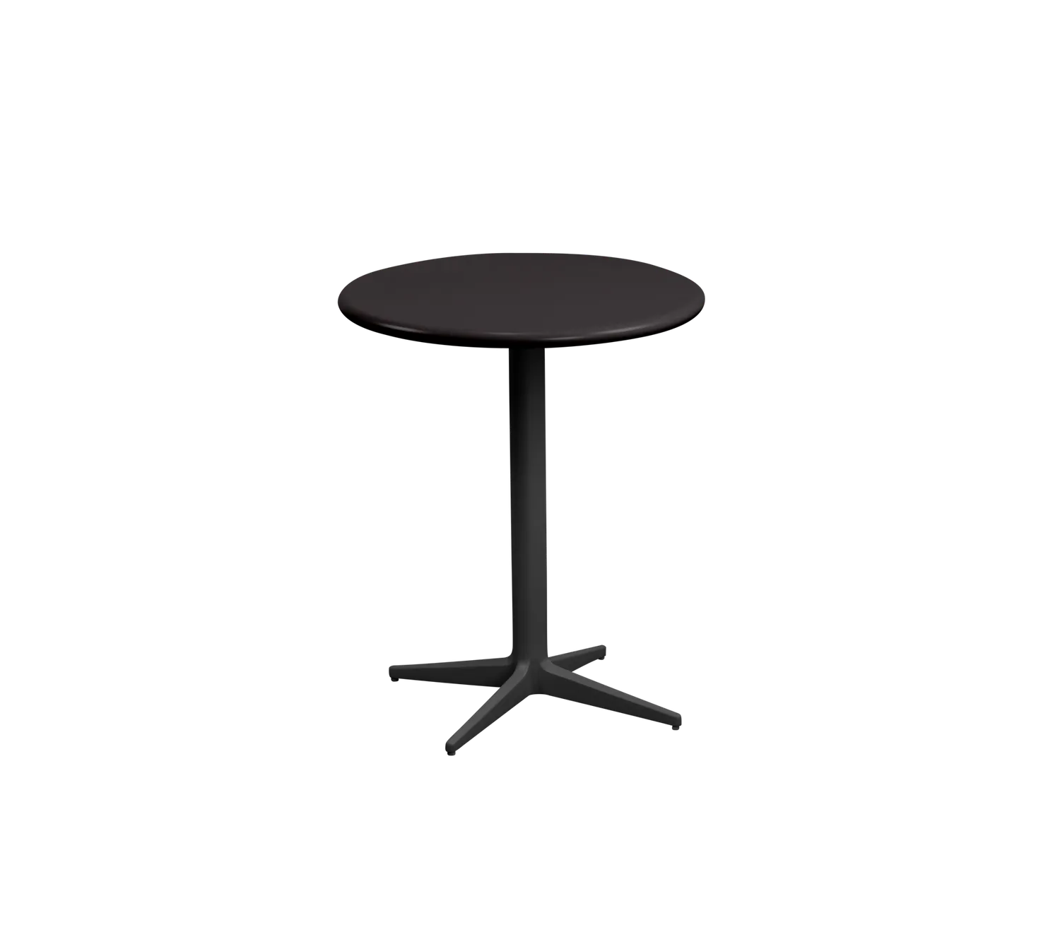 Cane-line Drop Cafétisch Ø45cm Lava Grey Alu