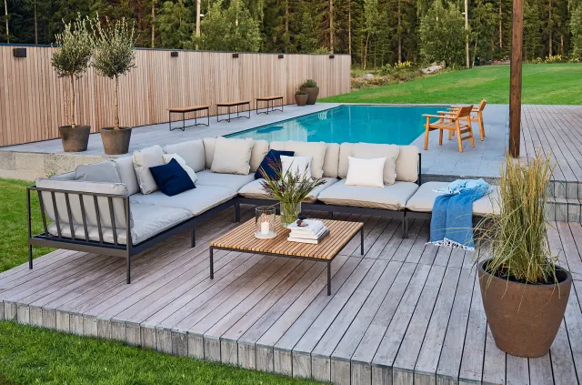 Skargaarden Bönan Lounge Tisch Groß Loungetisch Outdoor